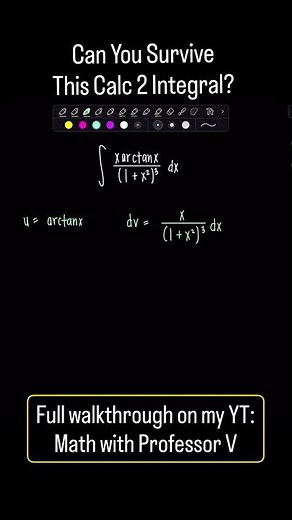 Can You Survive This Calc 2 Integral? (Trig Sub + Parts)