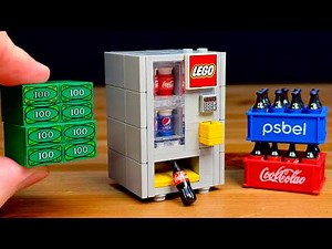 How to make a LEGO Soda Vending Machine