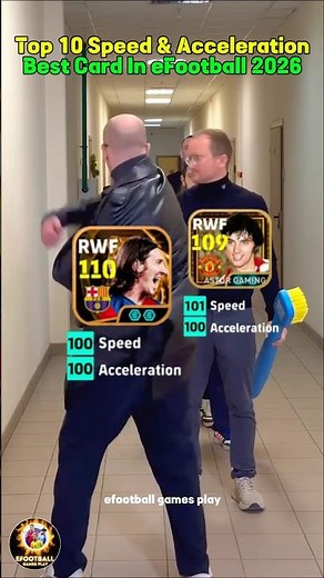 Bigtime Messi Vs Top 10 Epic Speed & Acceleration Card Review In eFootball 2026 #efootball #pes