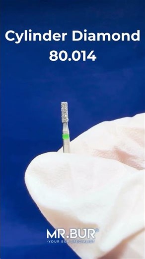 Cylinder Shape Bur | Diamond Dental Bur