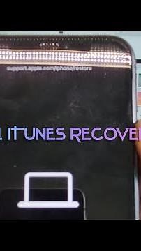 [ How To ] Apple iPhone 11/ XR Itunes Restore Mode for Recovery or Software Updating
