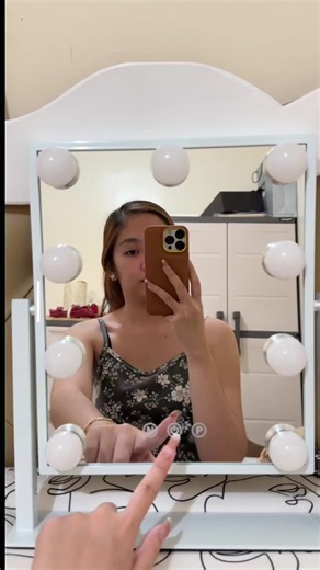 Mirror with Adjustable Lights💡🪞 | Mika • Solo Living