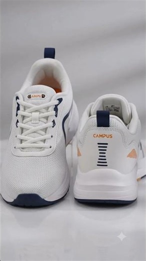 Best White Shoes Under ₹1000! 🔥 Campus Glacier Running Shoes Review #shorts