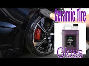 Is This The Sio2 Tire GLOSS We Have Been Looking For? 3D GLW Series Ceramic Tire Dressing!!