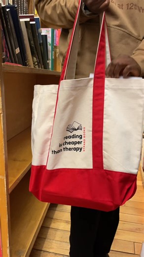 1K views · 12 reactions | Have you checked out our new Spring merch? Click the link to shop now: https://buff.ly/pD81C9e | Strand Book Store | Facebook