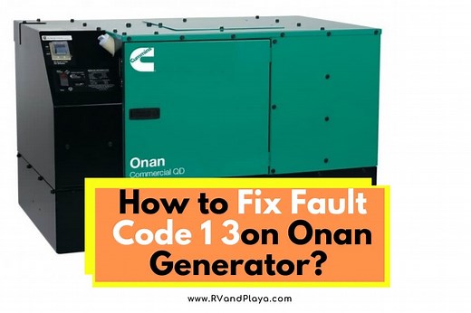 How to Fix Fault Code 13 on Onan Generator? (Error Solved!)