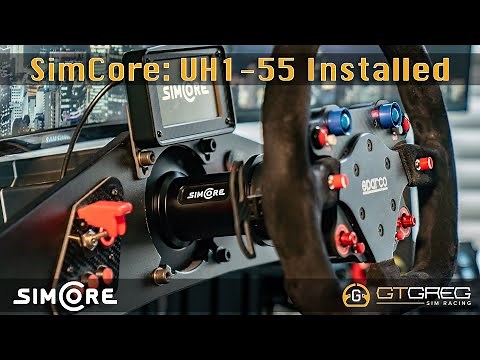 Installing the SimCore UH1-55 Simucube 2 Motor Extension!
