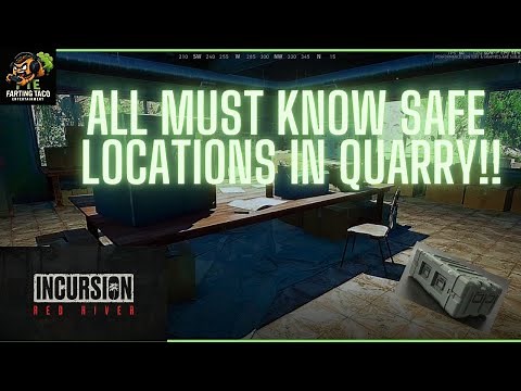 Looking For SAFE LOCATIONS In Quarry?! I Got You! | INCURSION: Red River!