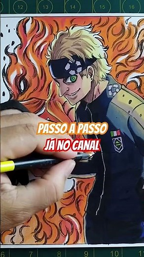 How to draw Marc Snuffy step by step Blue Lock ⚽️