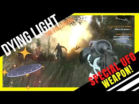 Dying Light The Following Easter egg: UFO Weapon Uranophobic Fabeceous Ornithomancer Blueprint