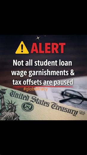 Tracy Parente on Instagram: "🚨NOT ALL TAX REFUNDS AND WAGE GARNISHMENTS ARE SAFE ✨Examples and Photos of real Account (client's) in Comments✨ After breaking down the Trump administration order, I found major loopholes that still allow student loan garnishment. There is a student loan wage garnishment and tax refund offset pause, but here’s what most people don’t understand: it may or may not apply to YOU. Just hearing “there’s a pause” does not mean your refund or paycheck is protected. The pau