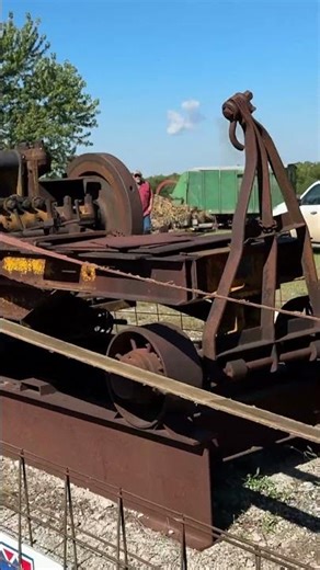 What was that used for? I'm thinking rock crushing 🤔 Old Iron Days Fredonia Kansas #shorts