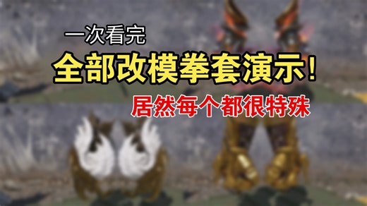 一次看完全部改模拳套！个个都很特殊 你有哪几个？【CODM】