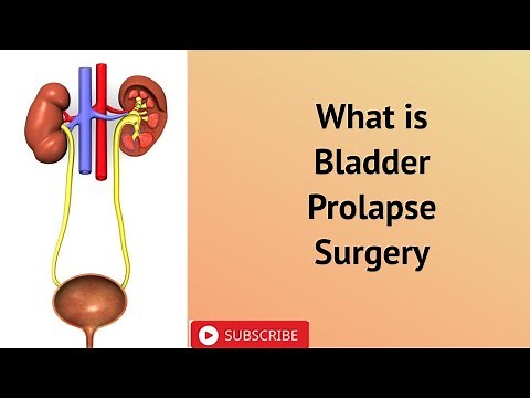 What is Bladder Prolapse Surgery