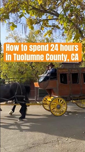 The Ultimate Tuolumne County Day Trip You Can’t Miss #shorts #travel #California