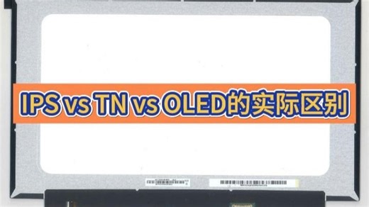 IPS vs TN vs OLED的实际区别