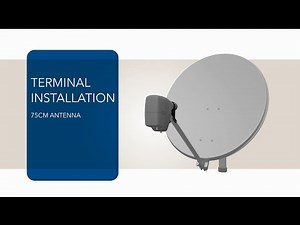 VSAT Terminal Tutorial - 75cm Antenna and MDM2200 IP Satellite Modem Installation - Newtec Dialog®
