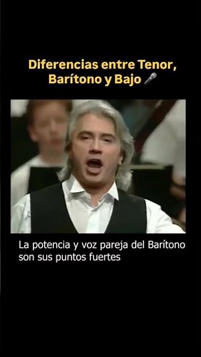 Differences between Tenor, Baritone and Bass 😱 #vocaltechnique