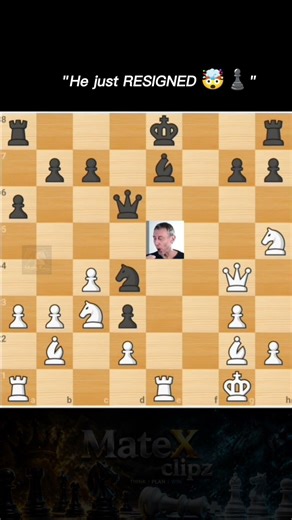 "He just RESIGNED 🤯♟️” #chessshorts #funny #meme #viral #shorts