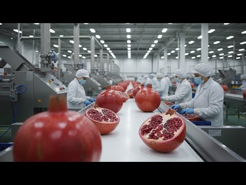 How Pomegranates Are Processed for Commercial Use From Harvest to Packaging”
