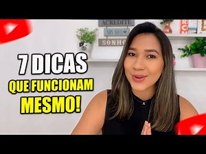 O SEGREDO PARA CRESCER no YOUTUBE em 2025. 7 DICAS para CRESCER RÁPIDO no YouTube AINDA ESTE ANO