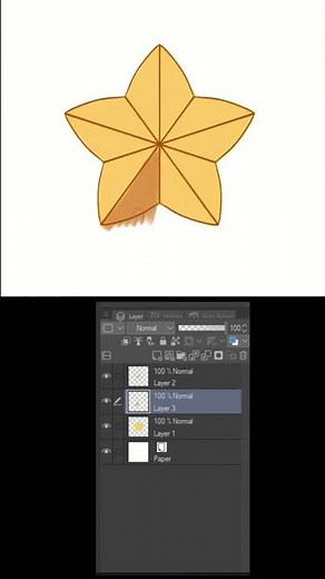 How do Clipping Masks Work in Clip Studio Paint ✦ Part 1 #shorts