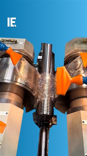 Interesting Engineering on Instagram: "When the rod's teeth form like this, it almost looks like magic. 📹: @suchen.cnc"