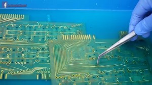 7.8K views · 133 reactions | PCB gold recovery Circuit board gold extraction ตอนที่ 1 | Archimedes Channel | Facebook