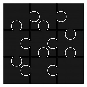 Blank Puzzle Pieces