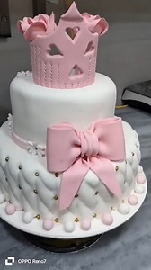 Fondant cake design 🤩🤩 Full recipe below comment 👇👇 | Cake Art Ideas