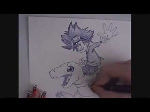 Drawing Digimon