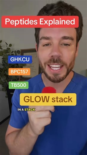 Dr Michael MBChB FRACGP MSc on Instagram: "Thinking about starting a peptide protocol? Whether it’s GHKCU, BPC157 or TB500, you need to understand the science and the risks first. Peptides are short chains of amino acids that act as signalling molecules in your body, telling cells to repair and recovery. But it’s not all sunshine and rainbows. I break down the mechanism of action and discuss the risks, that your favourite fitness influencer won’t tell you! 🙌🏻 If you are serious about using som