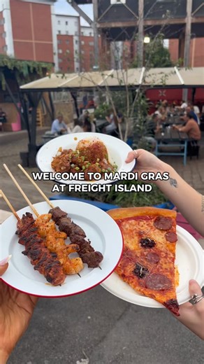 3.7K views · 30 reactions | We scoped out Freight Island ahead of our event Mardi Gras and the vibes were unreal! The food vendors were serving (literally), the drinks hit different & Nelly Furtado is one of our headliners, sounds like the ultimate queer night out to us! ️‍️‍⚧️ Pride is THIS WEEK, it's time get your tickets hunnies | Manchester Pride | Facebook