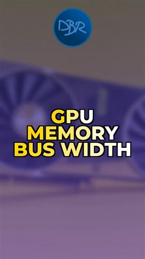 GPU Memory Bus Width: Is Your Graphics Card's Highway Wide Enough? #Shorts