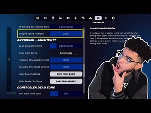 THIS Is How You Adjust Your SCOPED SENSITIVITY On Controller In Fortnite OG: Chapter 1 Season 1!