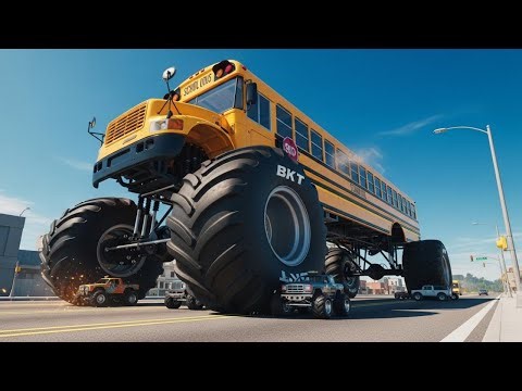 Epic Monster Truck Jumps & High-Speed Stunts | Extreme Action Compilation #41