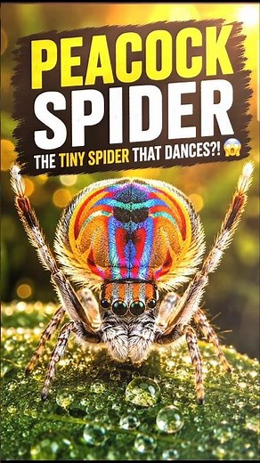 The Tiny Spider That Dances Like A Peacock?!