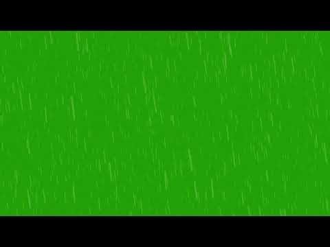 FREE Rain Effect Green Screen - 02 | Cinematic Rain Overlay for Edits