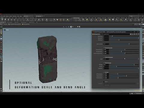 Procedural Broken Walls & Pillars Generator