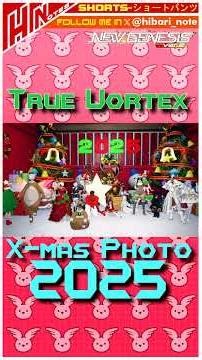 【PSO2NGS】SHORTS//Photo Session True Vortex Photo 2025 #pso2 #pso2ngs #pso2global #ngs #sega