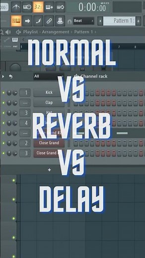 Normal vs Reverb vs Delay | Can You Hear the Difference? #shorts #flstudio #musicproducer