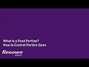 What Is a Food Portion? How to Control Portion Sizes