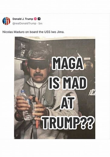 What’s really going on with how MAGA feels about President Trump and Venezuela?
