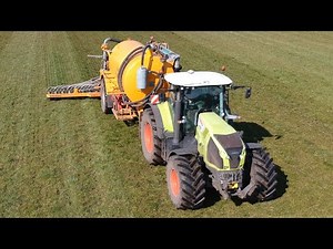 Slurry injection with Claas & Veenhuis
