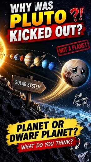 Why Pluto lost planet status #astronomy #earth #science #space #universe #whatif