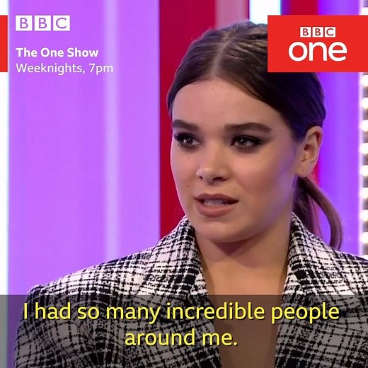 7.2K views · 21 reactions | Hailee Steinfeld on the one person that keeps grounded, and what it was like to be nominated for an Oscar at the age of 14! | The One Show | Facebook