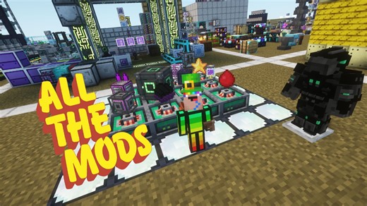 ATM10 全创造物品&全自动ATM之星毕业展示