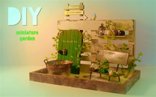 DIY｜微型花园 Hanabira