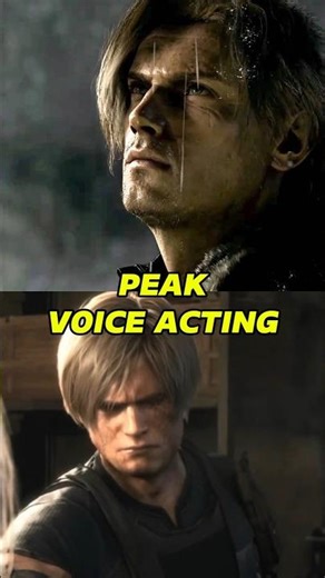 Peak voice acting 🙏 #residentevil #residentevilrequiem #leonkennedy #residentevil9 #shorts #explore