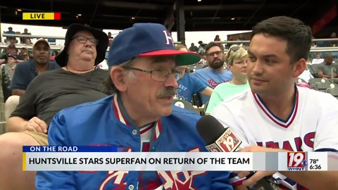 Huntsville Stars Superfan Talks Return of the Team | Aug. 28, 2025 | News 19 at 6 p.m.